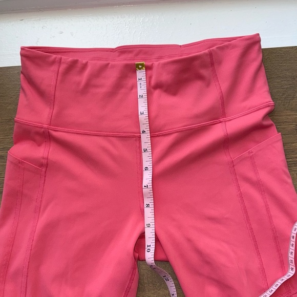 Athleta Women’s Hot Pink Ultimate Stash High Rise  Crop Size M - Picture 4 of 6